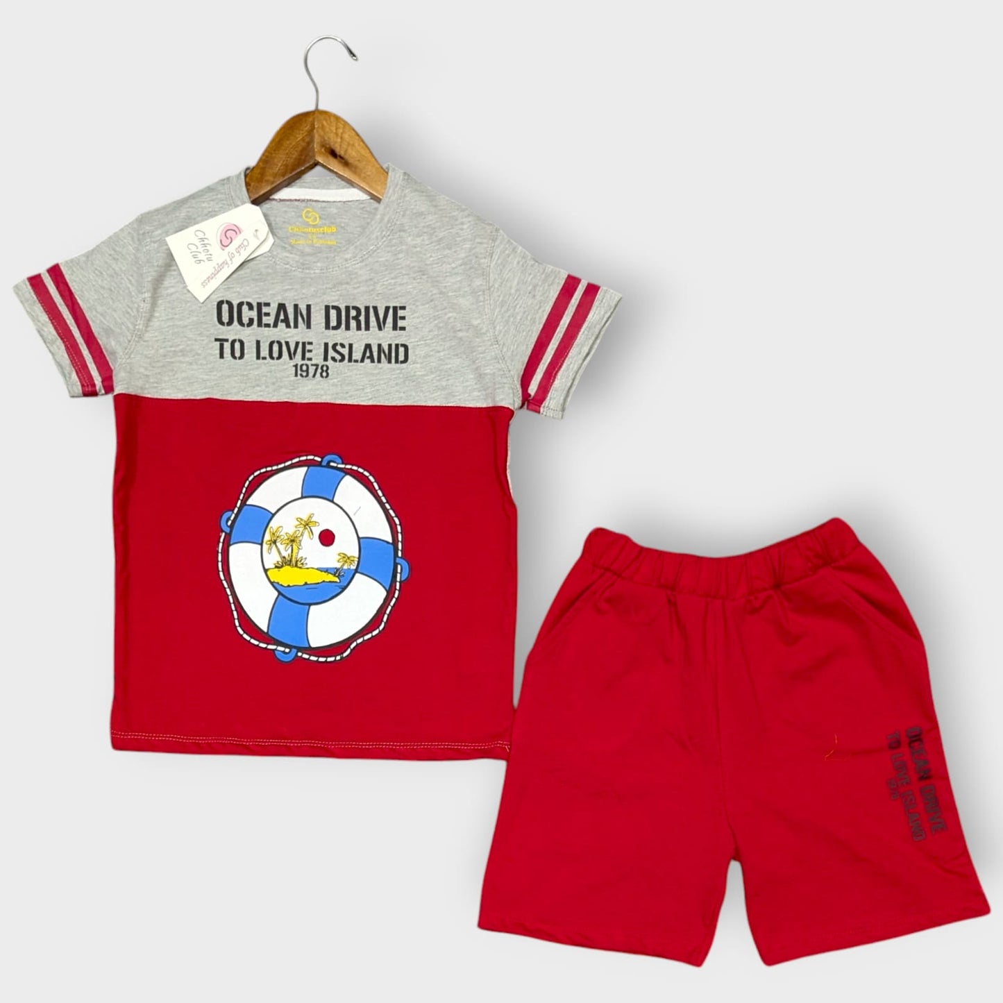 Ocean Drive T-Shirt and Shorts Set