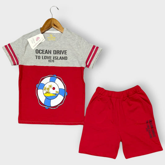Ocean Drive T-Shirt and Shorts Set