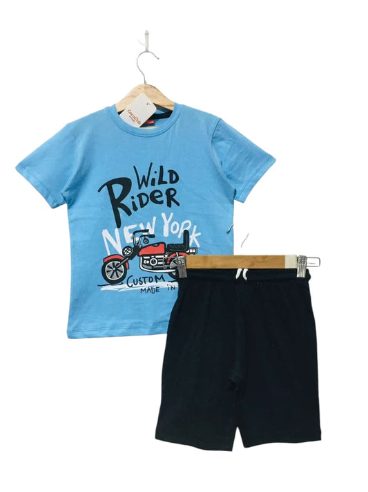 Wild Rider Shirt & Short Set