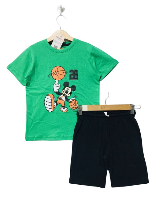Mickey Mouse BasketBall Shirt & Short Set
